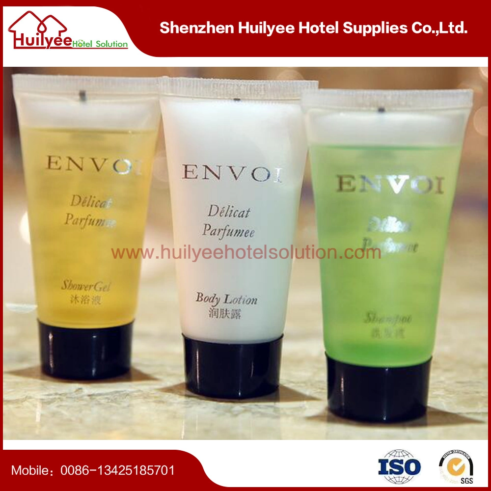 Gel corporal de Hotel tubo embotellada gel de ducha de champú