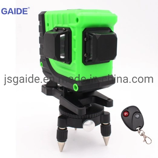 Gaide Top Supplier 12line High Precision Laser Level with Tripod