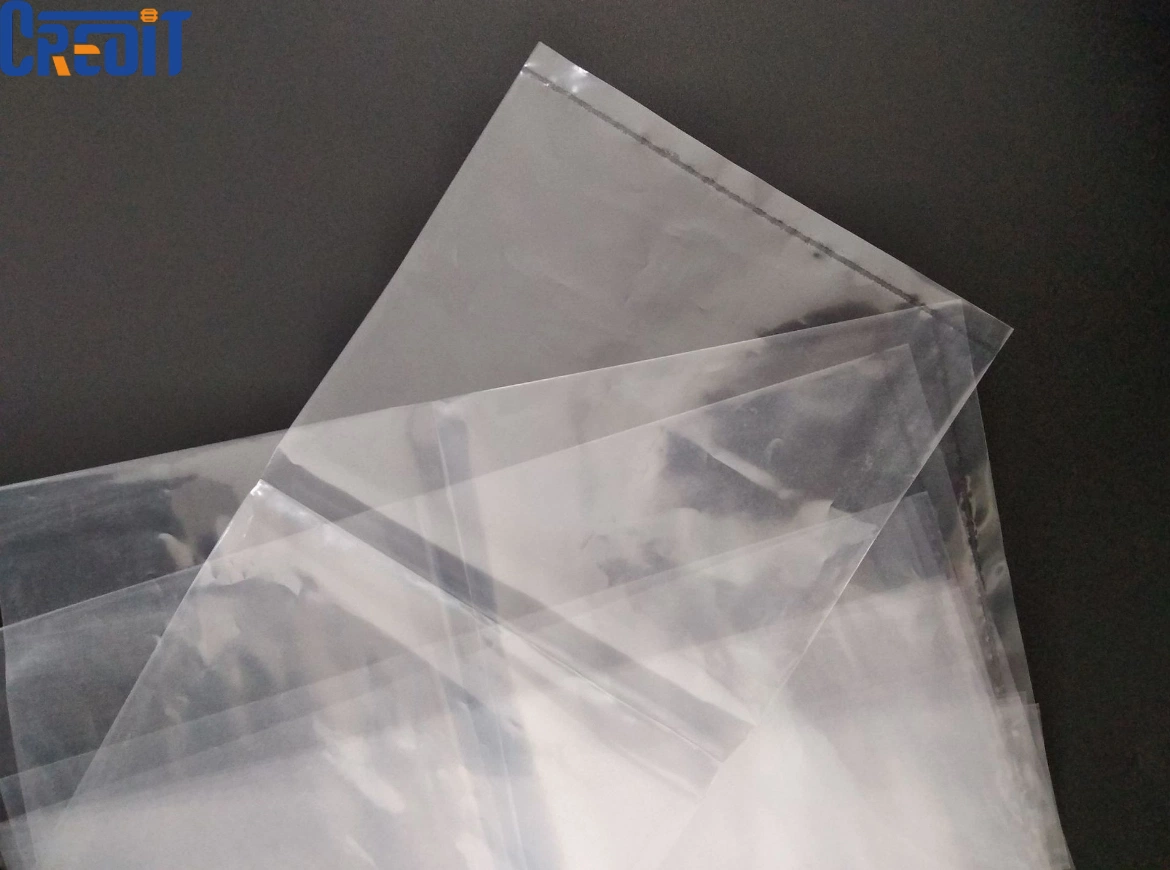 Thickened Dust and Moisture Resistant CPE Frosted Transparent Flat Plastic Packaging Bag