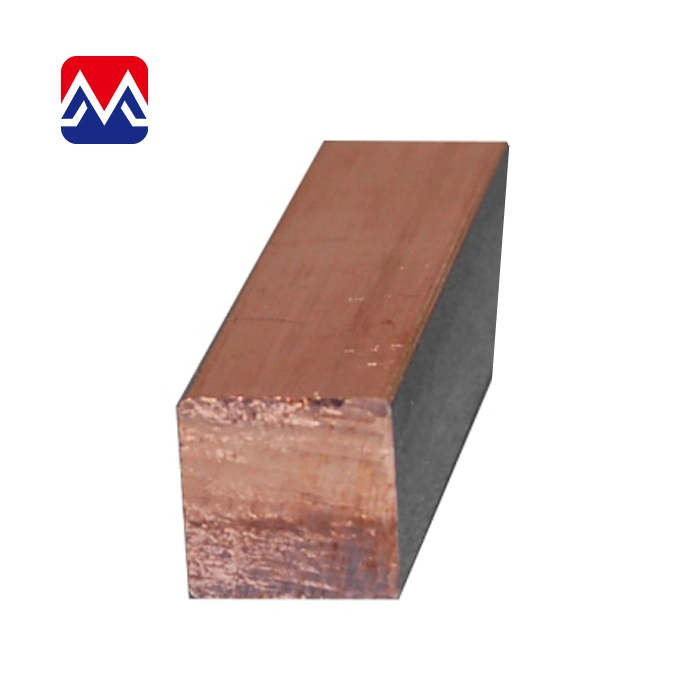 Copper Bars C12200 C18980 C15715 Edge Closing Copper Flat Rod 8mm 99.99% Pure Round Square Copper Busbar