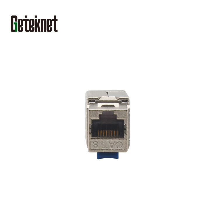 Gcalling 8p8c toolless Cat7 Cat8 FTP مفتاح RJ45 واقي الرافعة شبكة لا تتوابع مقبس مفتاح RJ45 FTP من الفئة Cat7