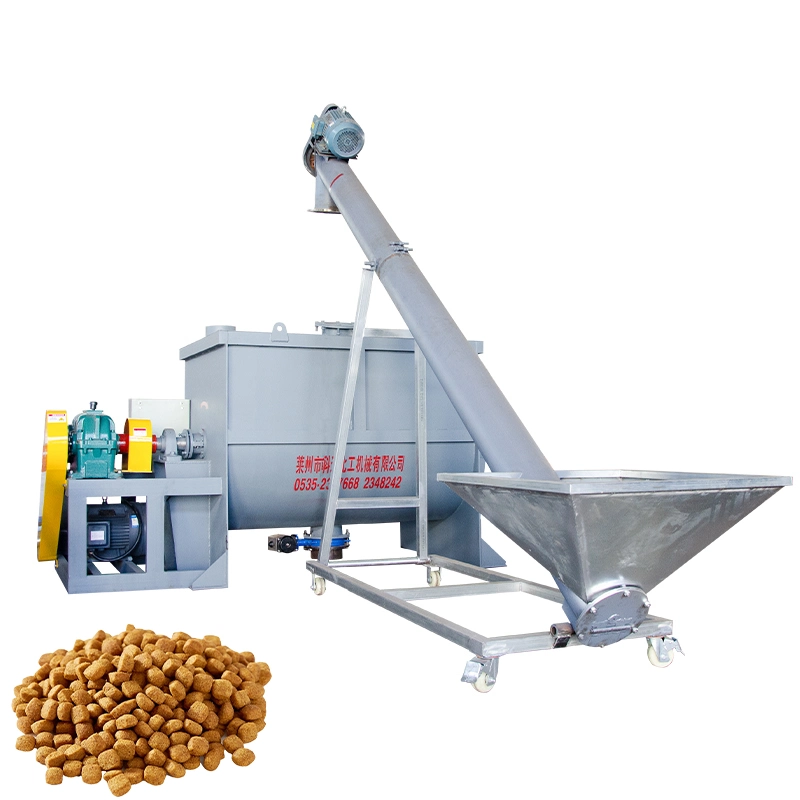 Potting Soil Mixer Ribbon Blender Powder Mixer Kaolin/Tobacco Mixing Machine