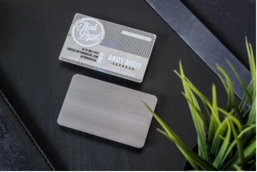 Custom VIP Card Name Card Metal Etched Business ID Card