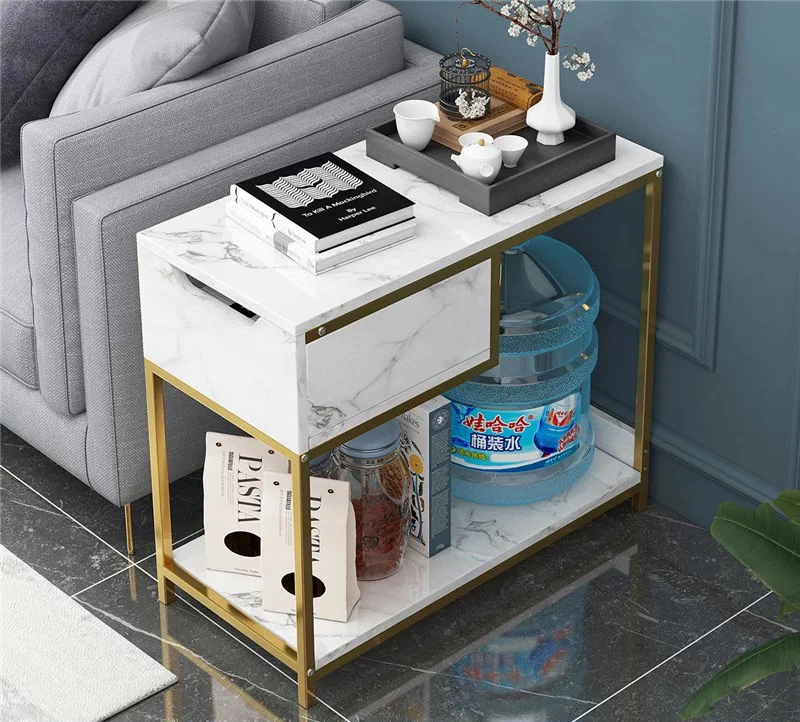 New Promotion Metal New Table Living Room Furniture Hot Sell Cheap Sofa Side Cabinet