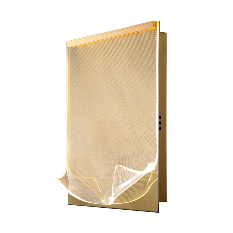 Moda moderna pared de LED acrílico Luz Sconce para Living Room, Corredor