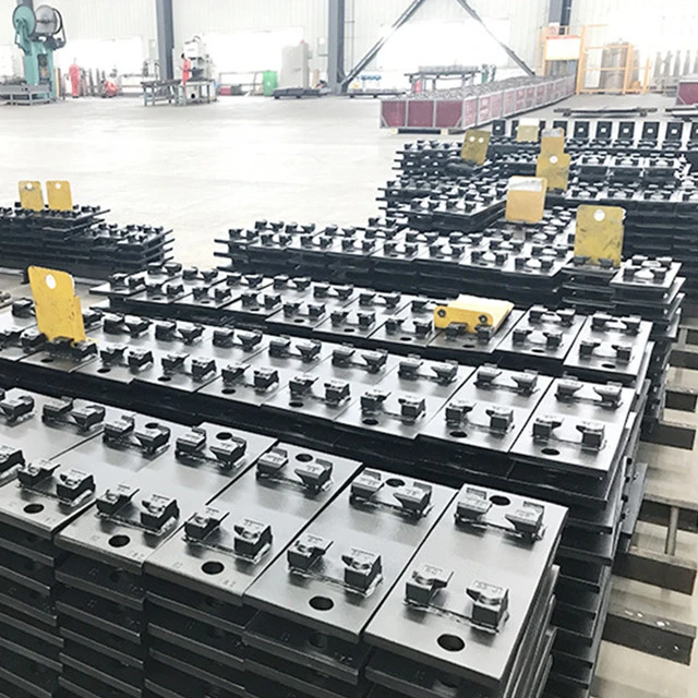 Rail Tie Plate Mounting Wear Steel Plate/Base Plate