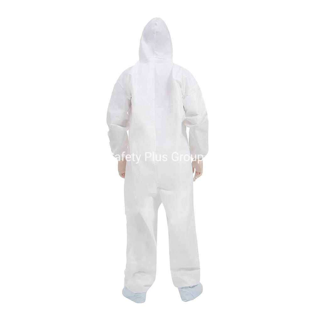 Direct Sales Protection Suit Type 5/6 Microporous 60g~80g Non-Woven Disposable Protective Clothing for Industry Safety Wear Chemical Coverall