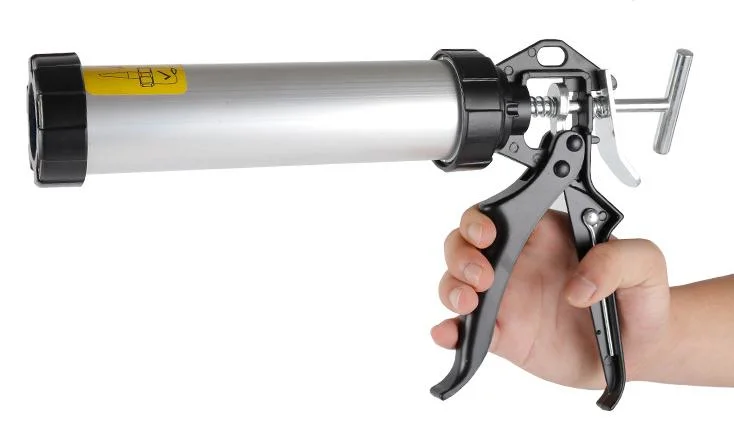 Hot Sale Aluminum Manual 20oz Sausage Refillable Caulk Gun