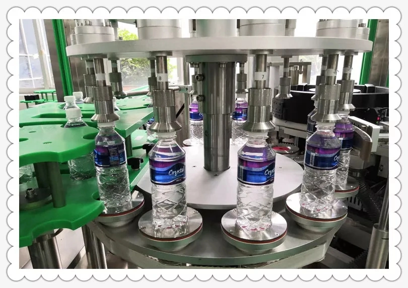 OPP BOPP Label Hot Melt Glue Round Bottle Labeling Machine