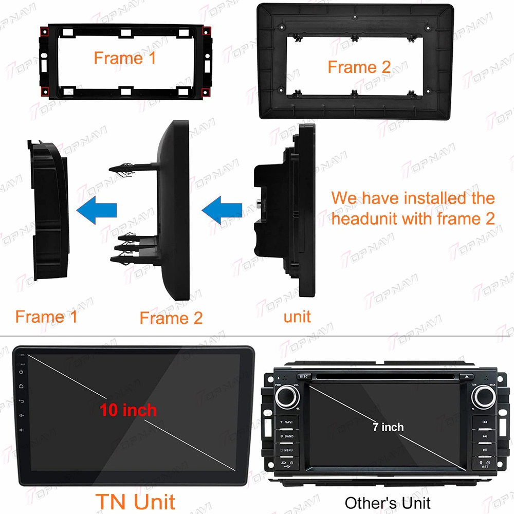 10.1 Inch Universal Android Bt IPS Touch Screen Car Video GPS Navigation Double DIN Car Radio
