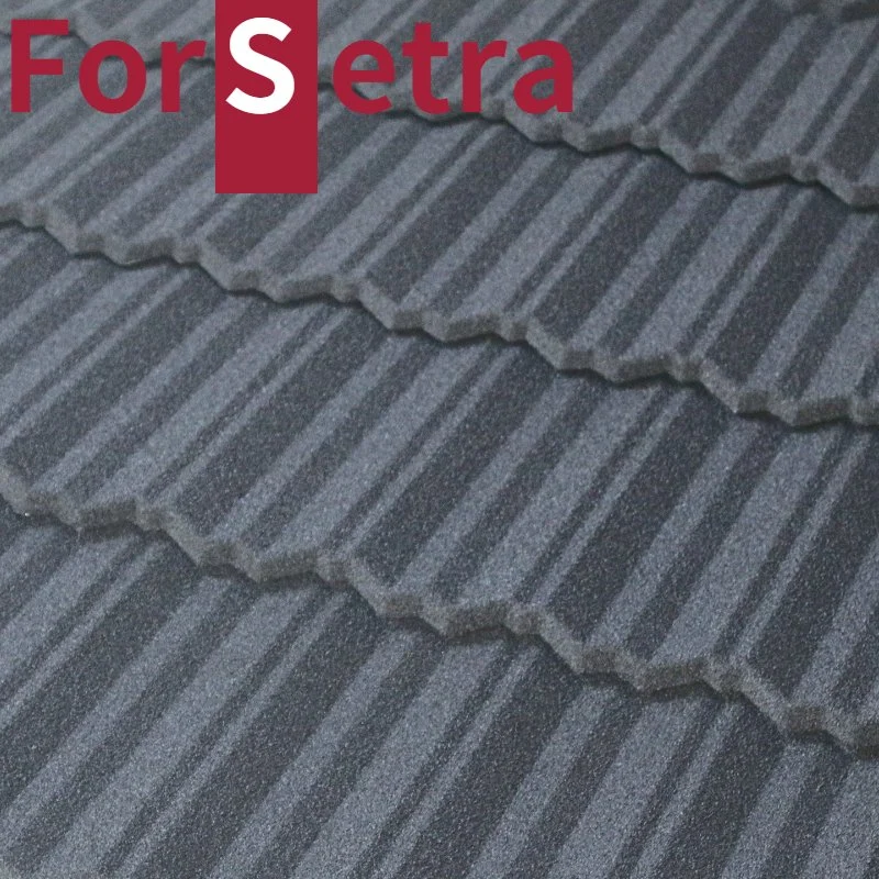 Stone Chips Coated Metal Steel Roof Tiles Sheet Tile Roofing Construction Material