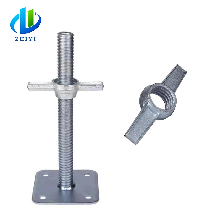 Adjustable Galvanized Frame Scaffolding Pump Jack Base for Construction