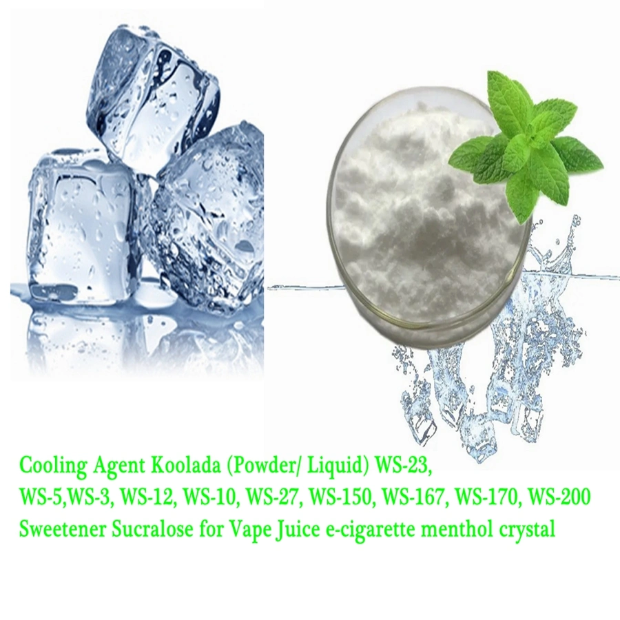 Zhii Lebensmittelzusatzstoff Kühlmittel Koolada Menthol Minze ätherisches Öl Aromen natürliches Vanillin Butyl Ether CAS: 82654-98-6
