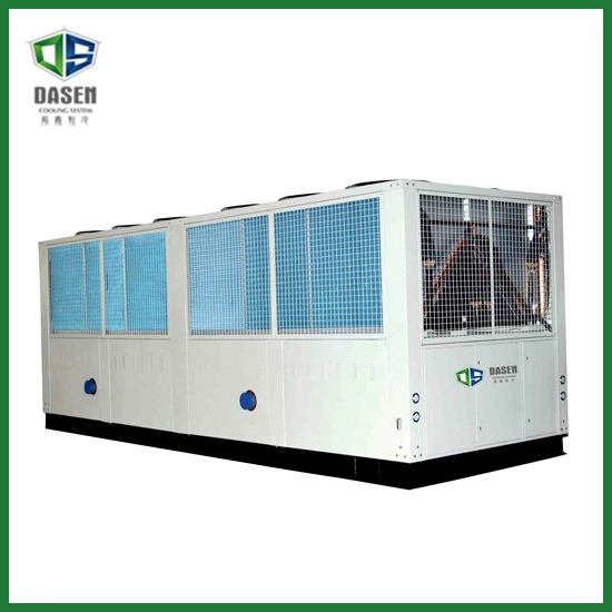 55ton Energy Saving Hanbell Compressor Air Cooled Screw Water Chiller