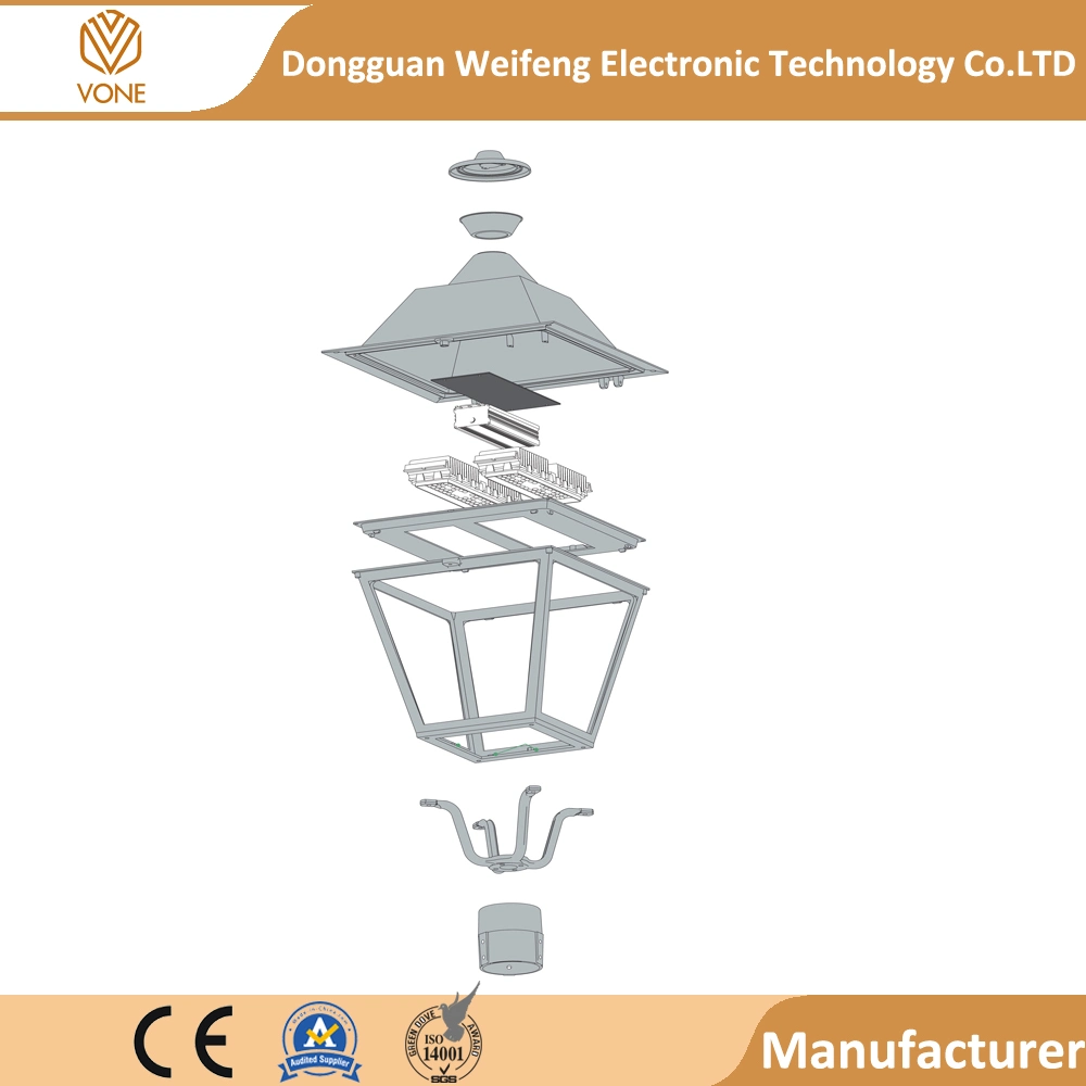 IP65 35W LED sterben helle Beleuchtung-Lampe der Gussaluminium-Energien-LED für Garten-Dekoration-im Freienhof