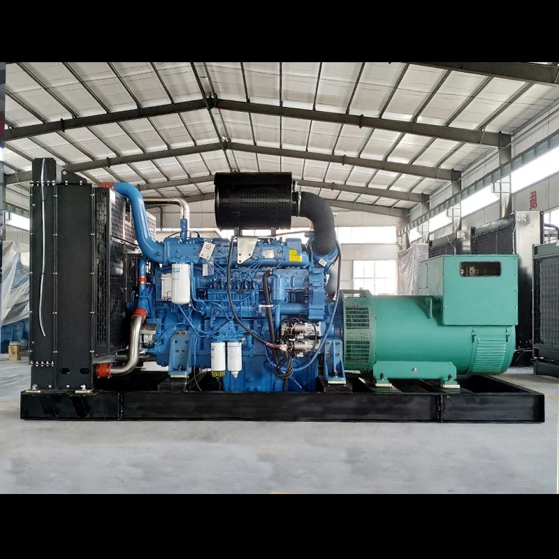 875kVA/960kVA/700 Motor de cobre puro de generador diesel de bastidor abierto de alta potencia Se utiliza comúnmente en minas de carbón con baja emisión de combustible Y baja emisión