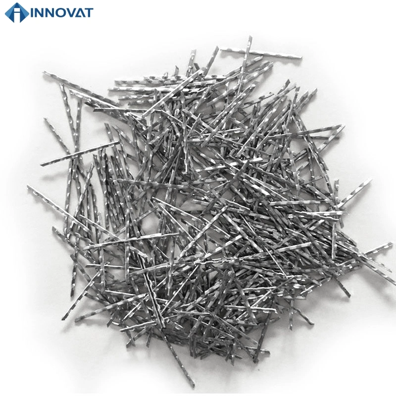 High quality/High cost performance  Stainless Steel Concrete Fibers Loose Hooked End Crimped Steel Fiber ASTM A820