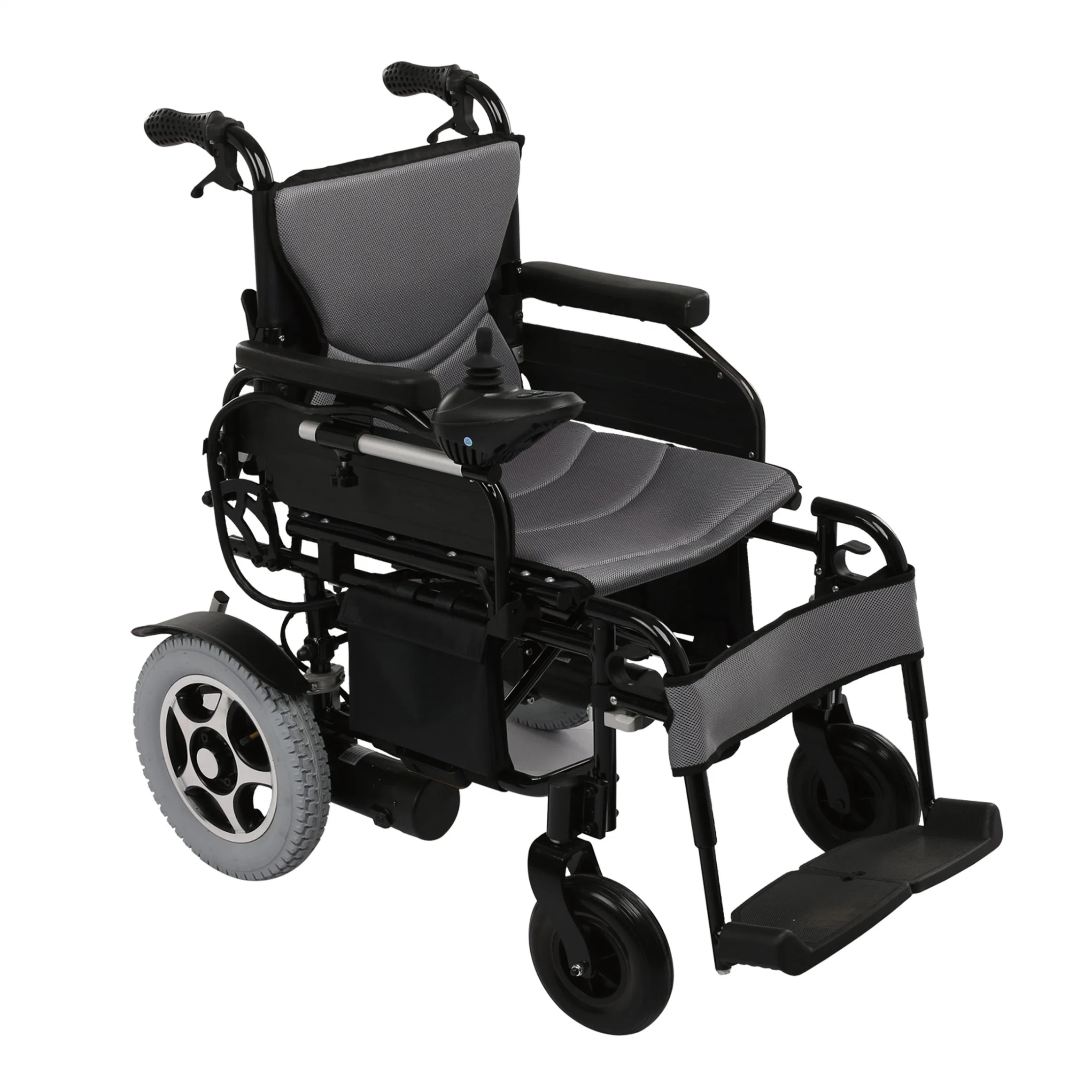 P4 Ultra Strong Healthcare 12" Lightweight Electric Folding Bluetooth Power Wheelchair for Sale