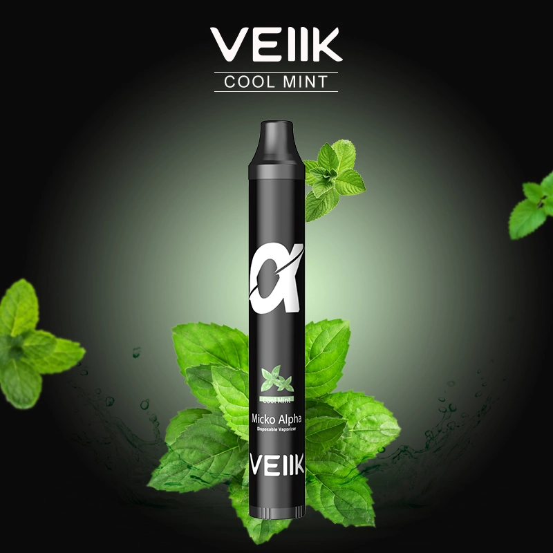 Wholesale/Supplier Vapor Juice 50mg Nicotine Veiik Micko Alpha 600 Puffs Electronic Cigarette