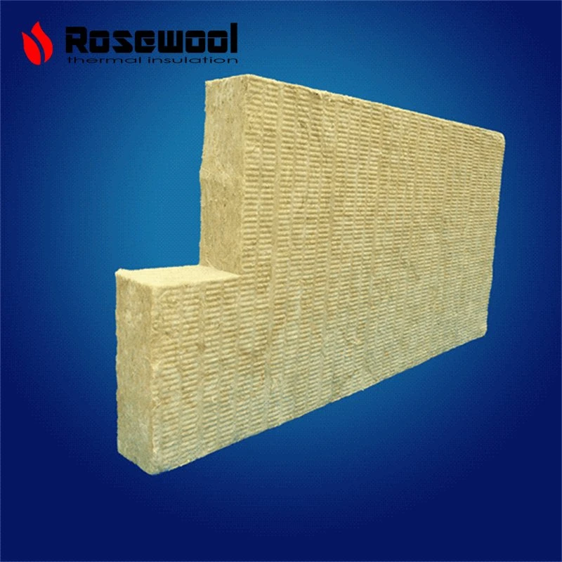 60-150 Kg/M&sup3; 50mmx600X1200 Rock Wool Board for Thermal Insulation, Sound Absorption