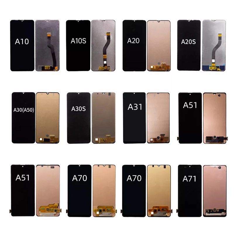 شاشة عرض LCD للهاتف السريع لـ Samsung A10 A10 A11 A12 A107 A21s A22 A50 A30 Screen Digitizer الاستبدال