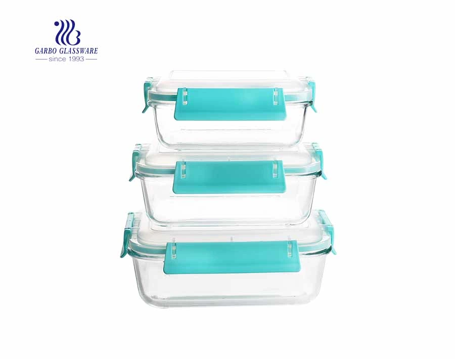 Original Factory Price Oven Safe Rectangle/Square/Round Oven Safe Glass Food Container Set