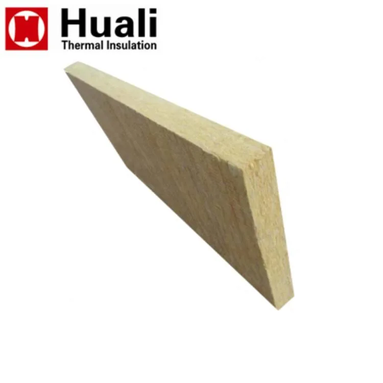 Sound Aluminum Foil Rock Wool Insulation Panel Board for Outside Wall