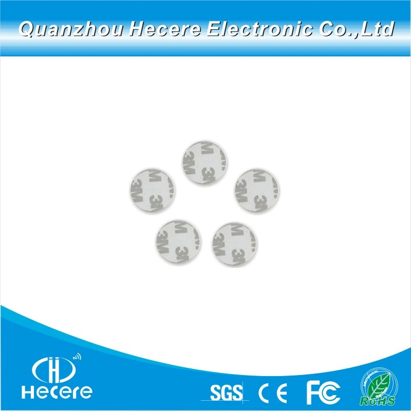 Hohe Qualität/hohe Kostenleistung Rewritable NFC Ntag215 ABS RFID Coins Card für Mobiltelefon