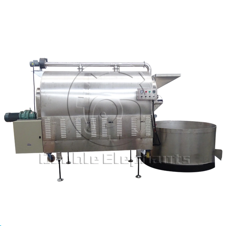 Stainless Steel Electric Sesame / Soybean / Cocoa Bean Roaster Machine