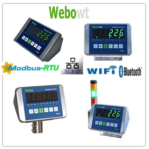 Weighing Indicator with RS232 and RS485 and LAN Port