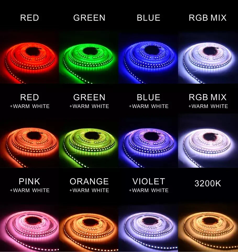 DC5V RGB USB 2835 LED-Streifenleuchte RGB Buchleuchte Birne TV Hintergrund Dekor Beleuchtung Ribbon Schreibtisch Dekor LED-Lampe Band