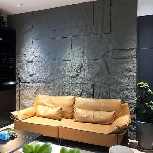 PU Mushroom Stone PU Stone Skin Creative background Wall Thermal Isolamento isolamento isolamento acústico materiais de construção à prova de fogo