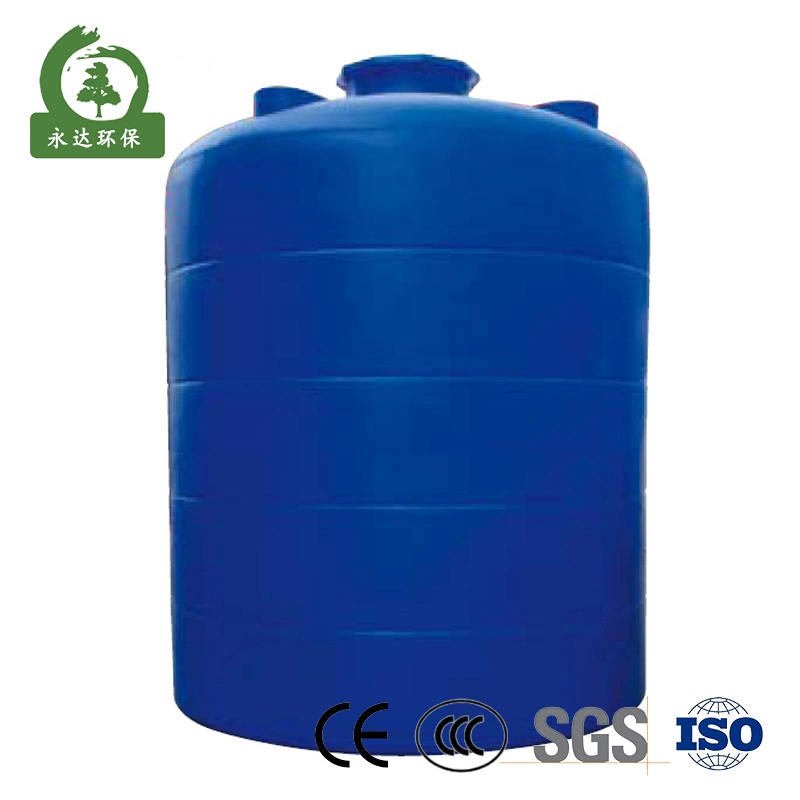 Polypropylene PP PVC Hair Lotion Vessel Anti Corrosion Blending Mixing Tank Liquid Chemical Mixing Tank Equipment