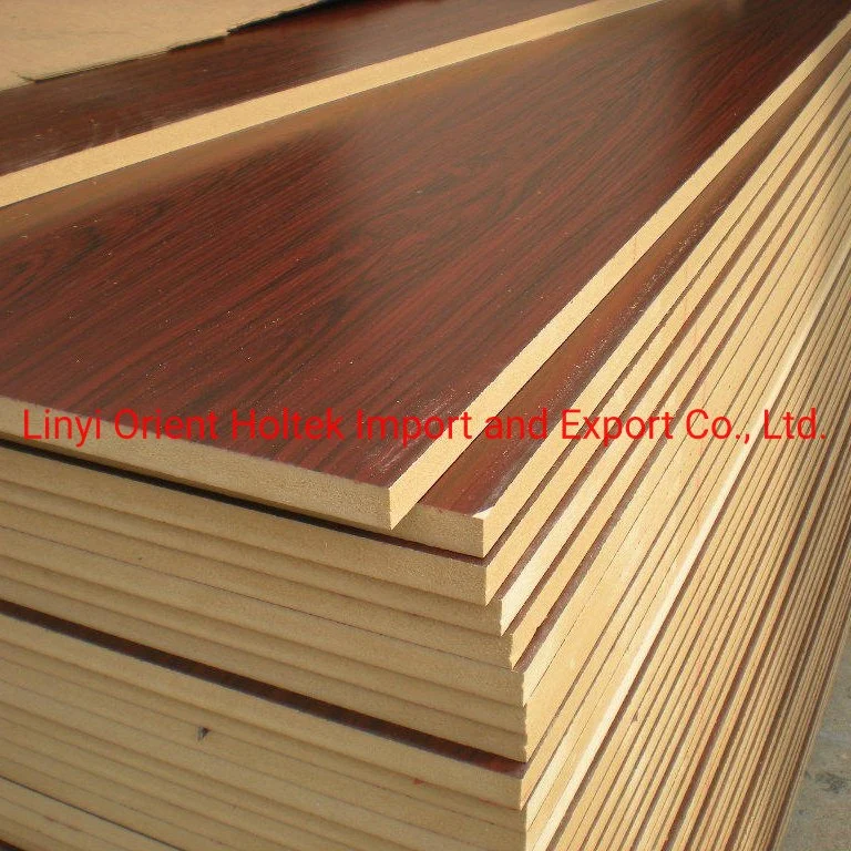 Linyi Factory Melamine Plywood Price Laminated Furniture MDF Board From Factory