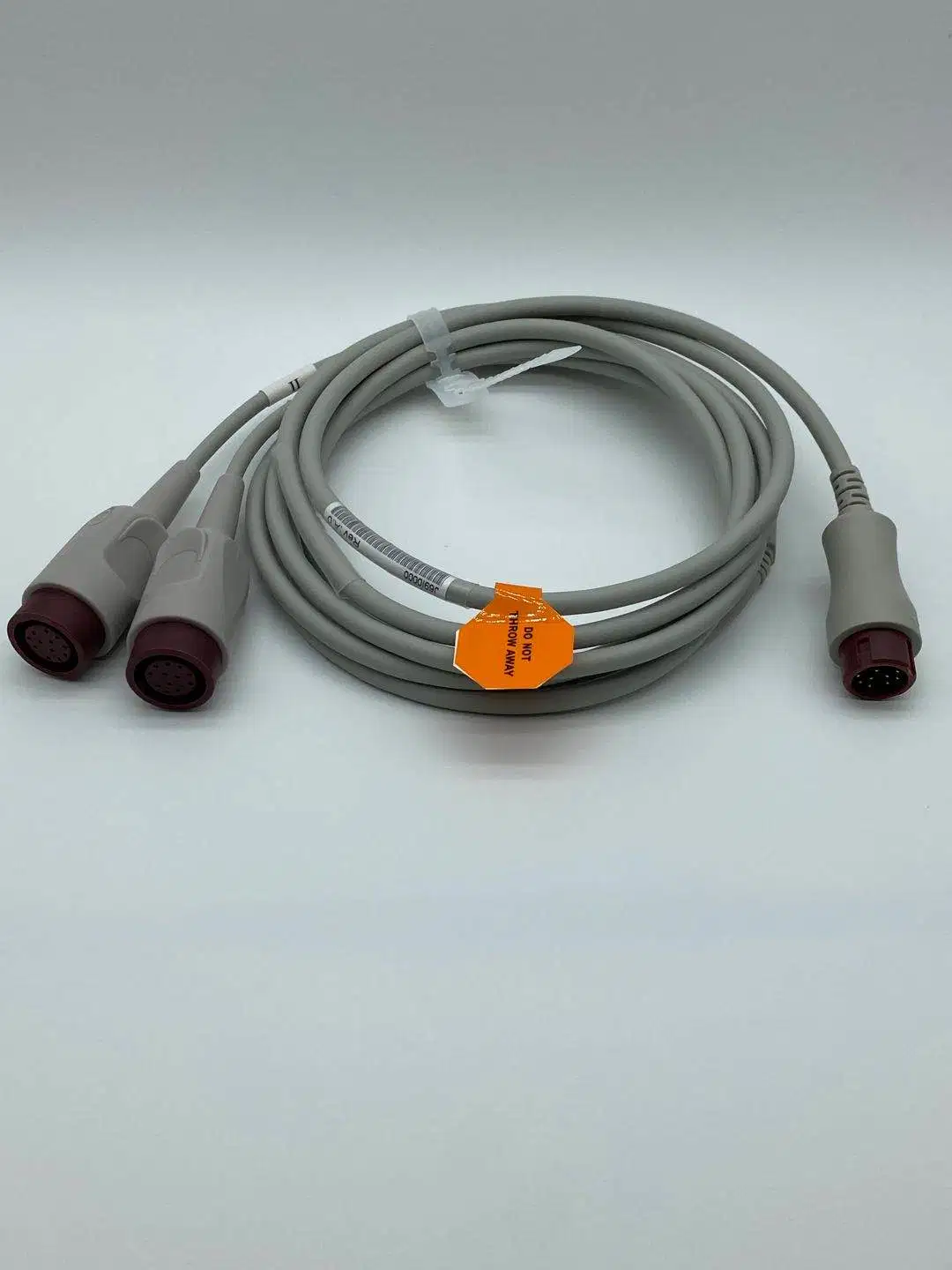 Cable alargador de presión de conector triple Mindray de 12 pines