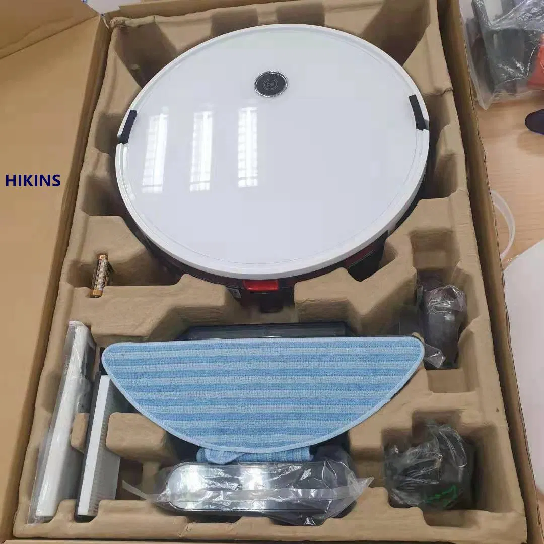 Hikins Blanco 888 Smart Robot aspirador inteligente con el mensaje de voz