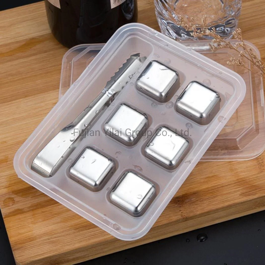 Fashion Tray Metal Mold Stainless Steel Ice Cube Ice Cube Mould