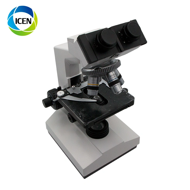 IN-B129 Binocular Biological Microscope Medical Portable Optical Digital Lab Microscope