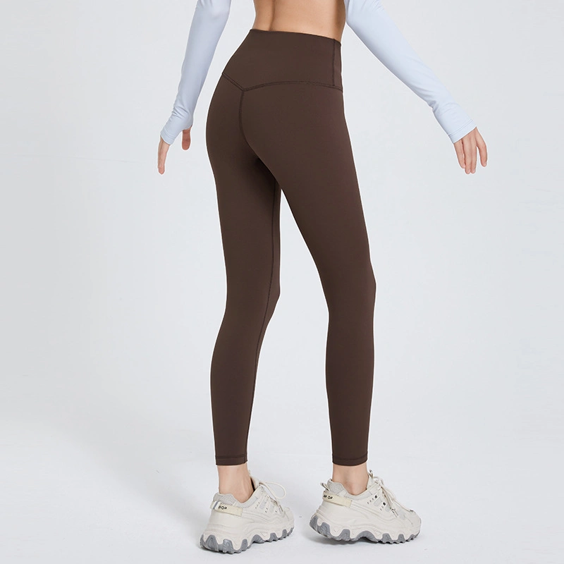 Winter New High-Waisted Padded Bottoming Yoga Pants Women Outdoor Running Hip Pockets Sports Pant Leggings