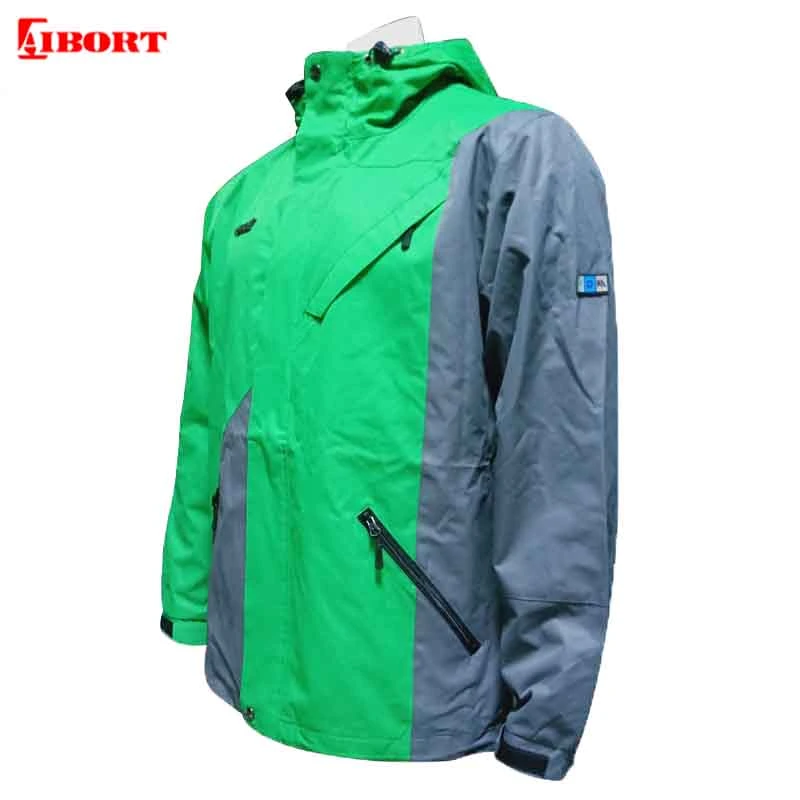 Aibort Custom 100% Polyester Waterproot Sport Men Running Windbreaker Jacket