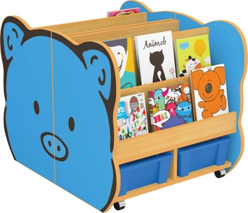 Indoor Nursery Frog Shaped Bookshelf/Children's Furniture