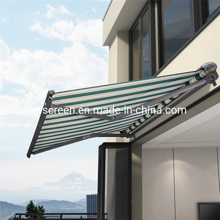 Retractable Patio Sun Shade Awning Fabric Awning For Outdoor Garden