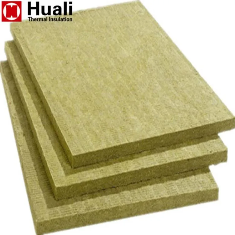 Density 100kg M3 100 mm Sound and Heat Insulation Rock Wool Insulation Price for Buildings