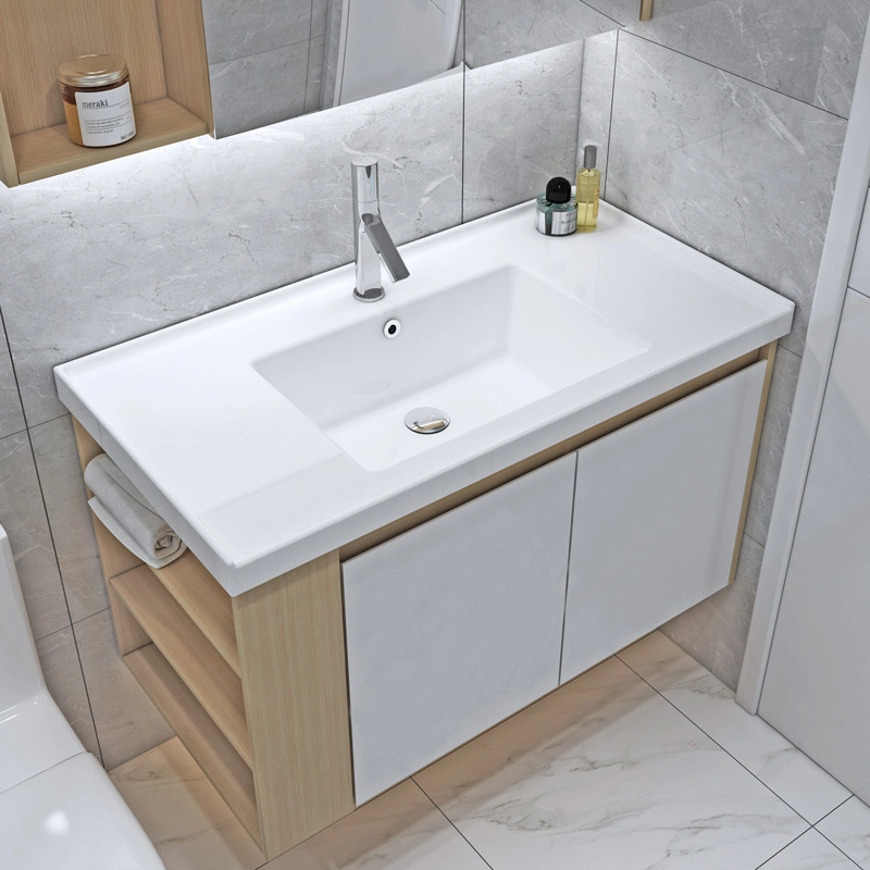 Популярные продажи простой дизайн Solid Surface Integrative для руки в ванной Мойка