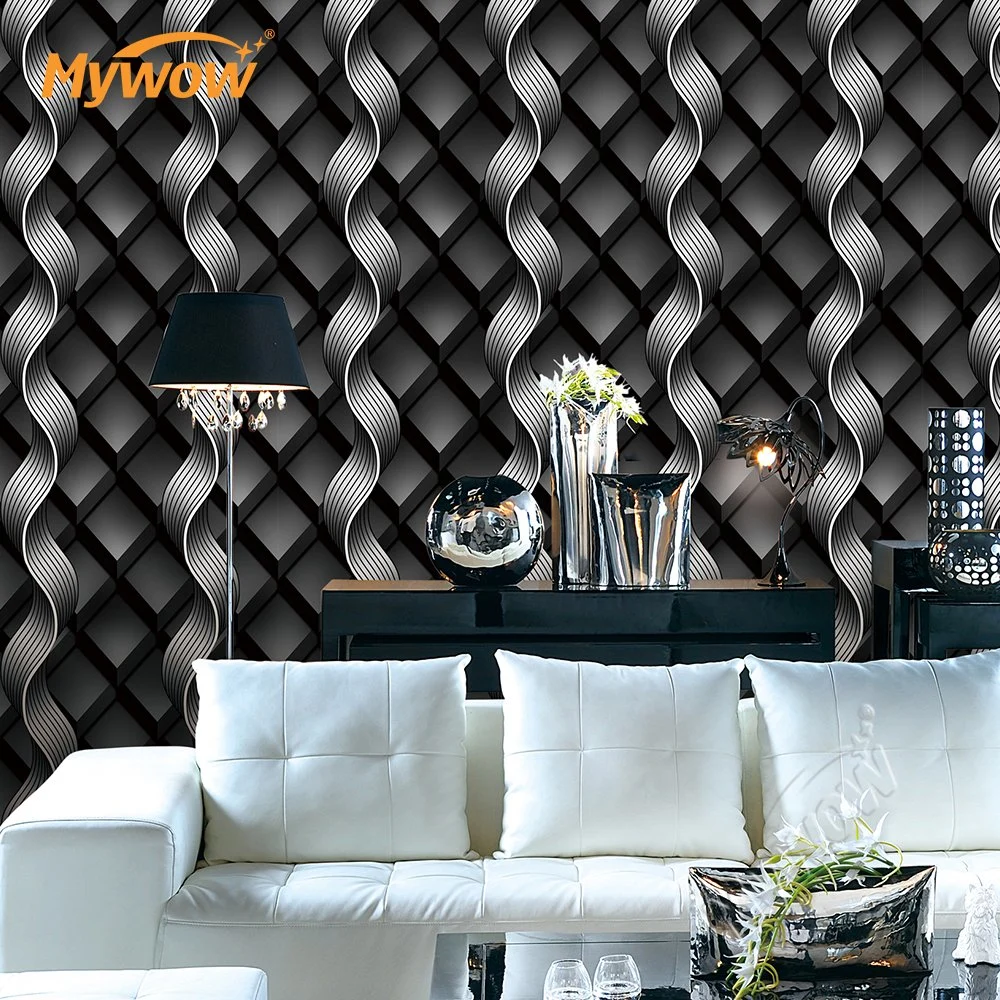 Guangzhou Stock Wall Paper Industrial Style 3D Brick Wallpaper Home Decoration