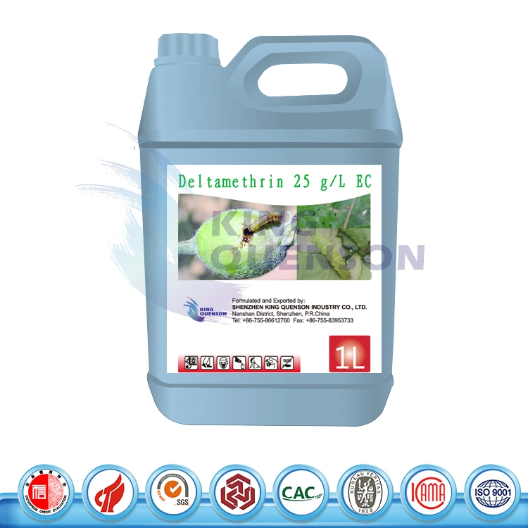 El rey Quenson Crop Protection deltametrina 2,5 Ce con etiqueta personalizada