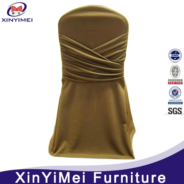 Good Quality Universal Red Banquet Spandex Chair Cover (XYM-BC07)