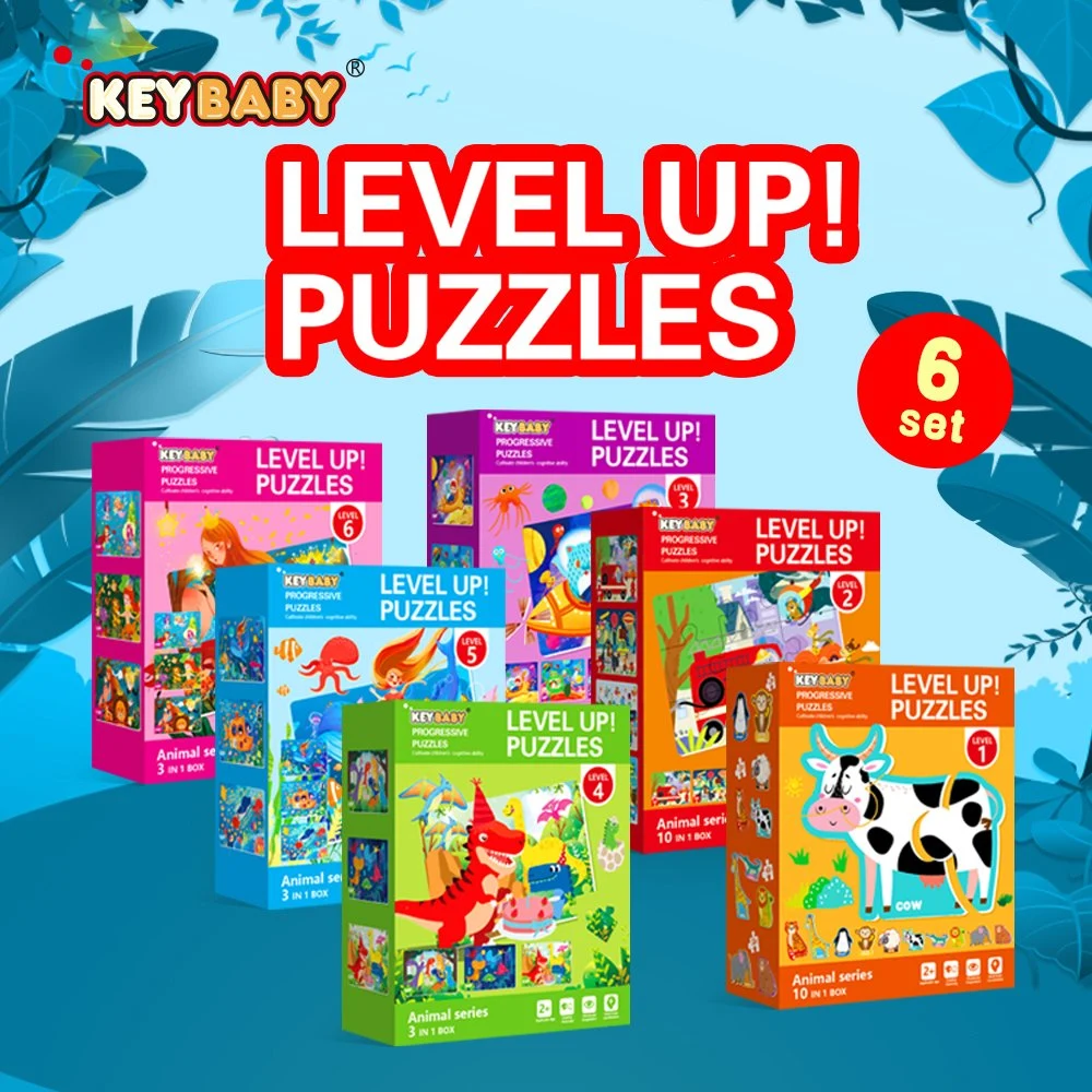 Keybaby Paper Puzzle Paperboard Puzzles Children Toy Jigsaw Puzzle