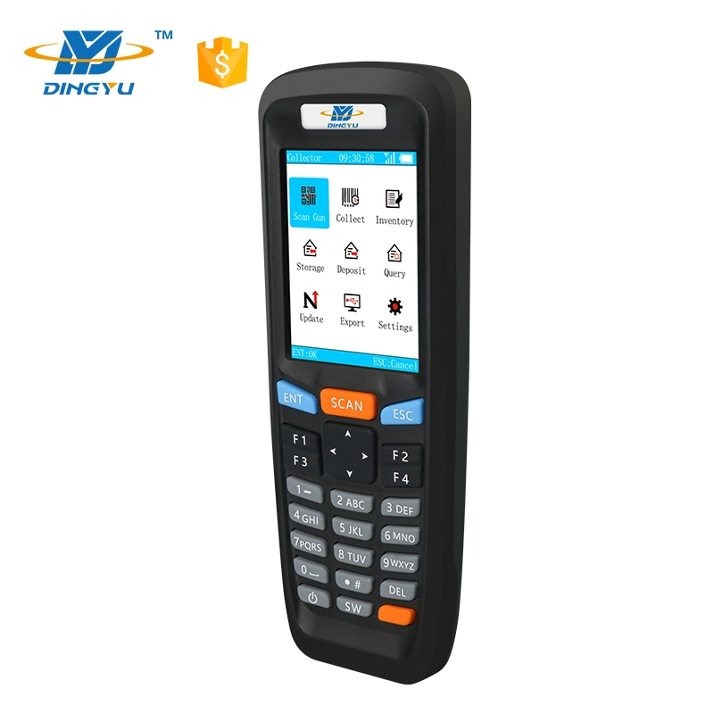 Portable Handheld PDA Scanner 1d 2D Barcode Wireless 2.4G Data Collector