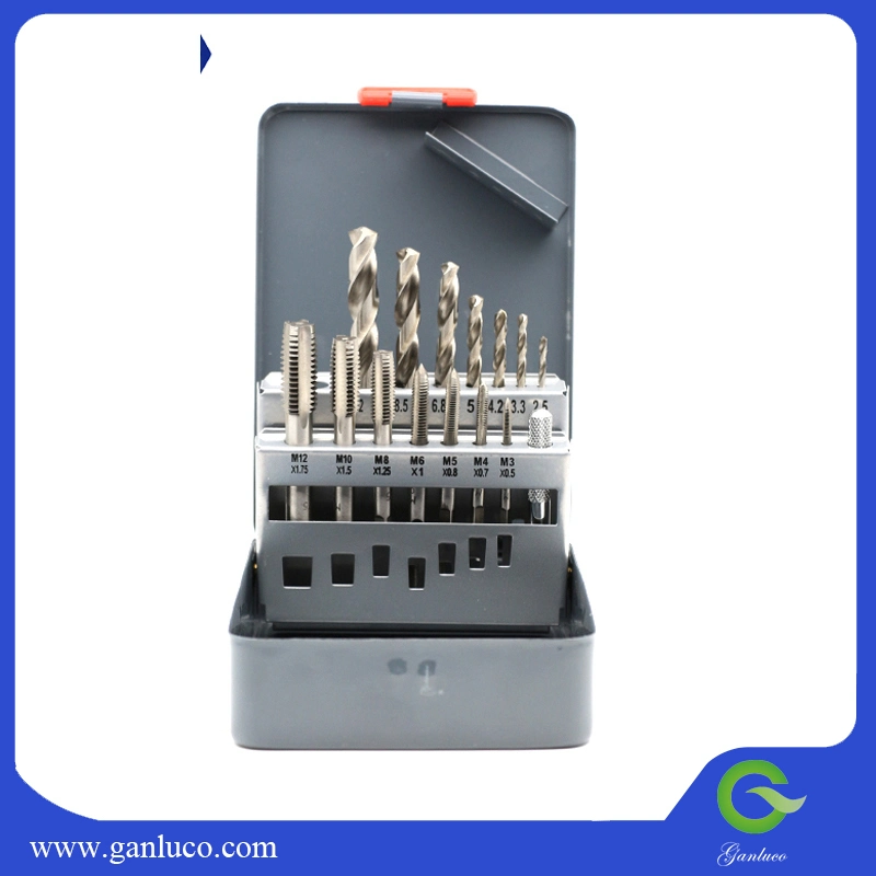 HSS4241 Rolling Titanium HRC60-63 LGA Tested 15 PCS HSS Drill Bit Set